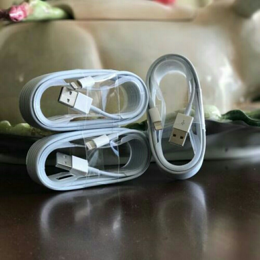 3X USB Cable Charger Cord fits Apple Iphone