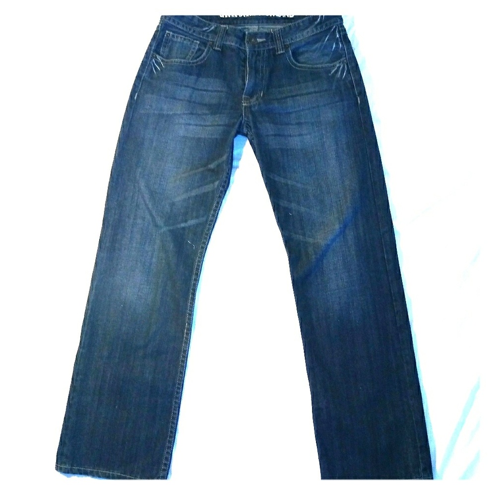 Dark washed Guess jeans