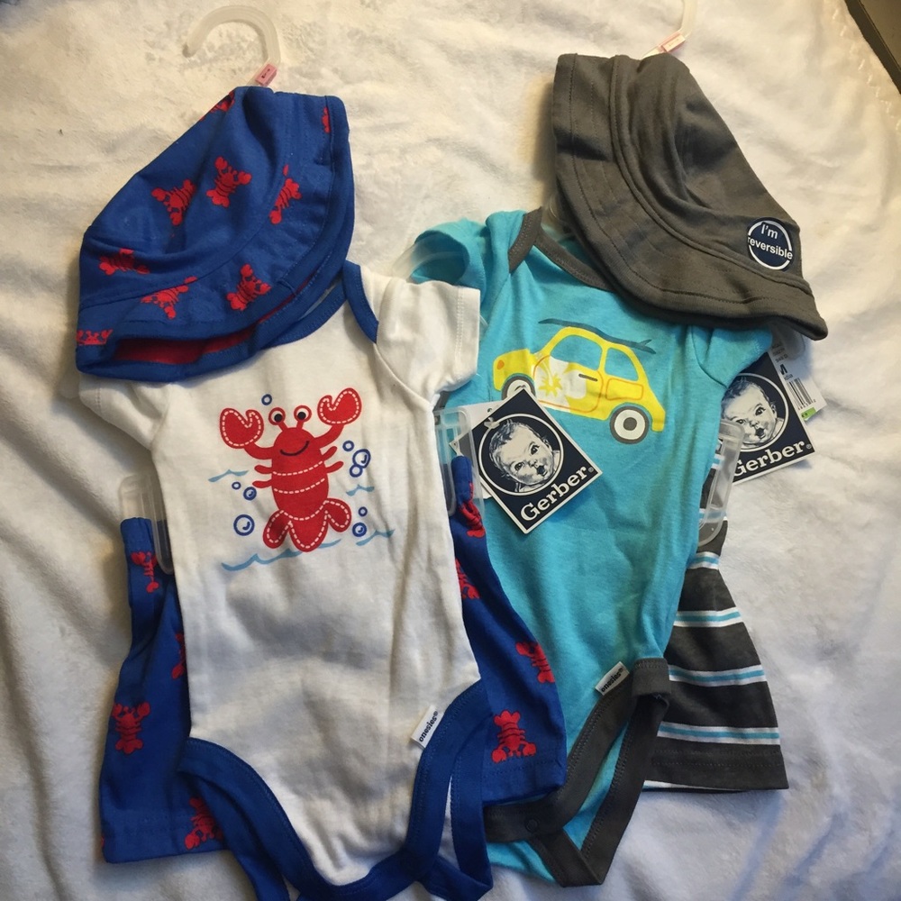 0-3 Months Three Piece Pair.