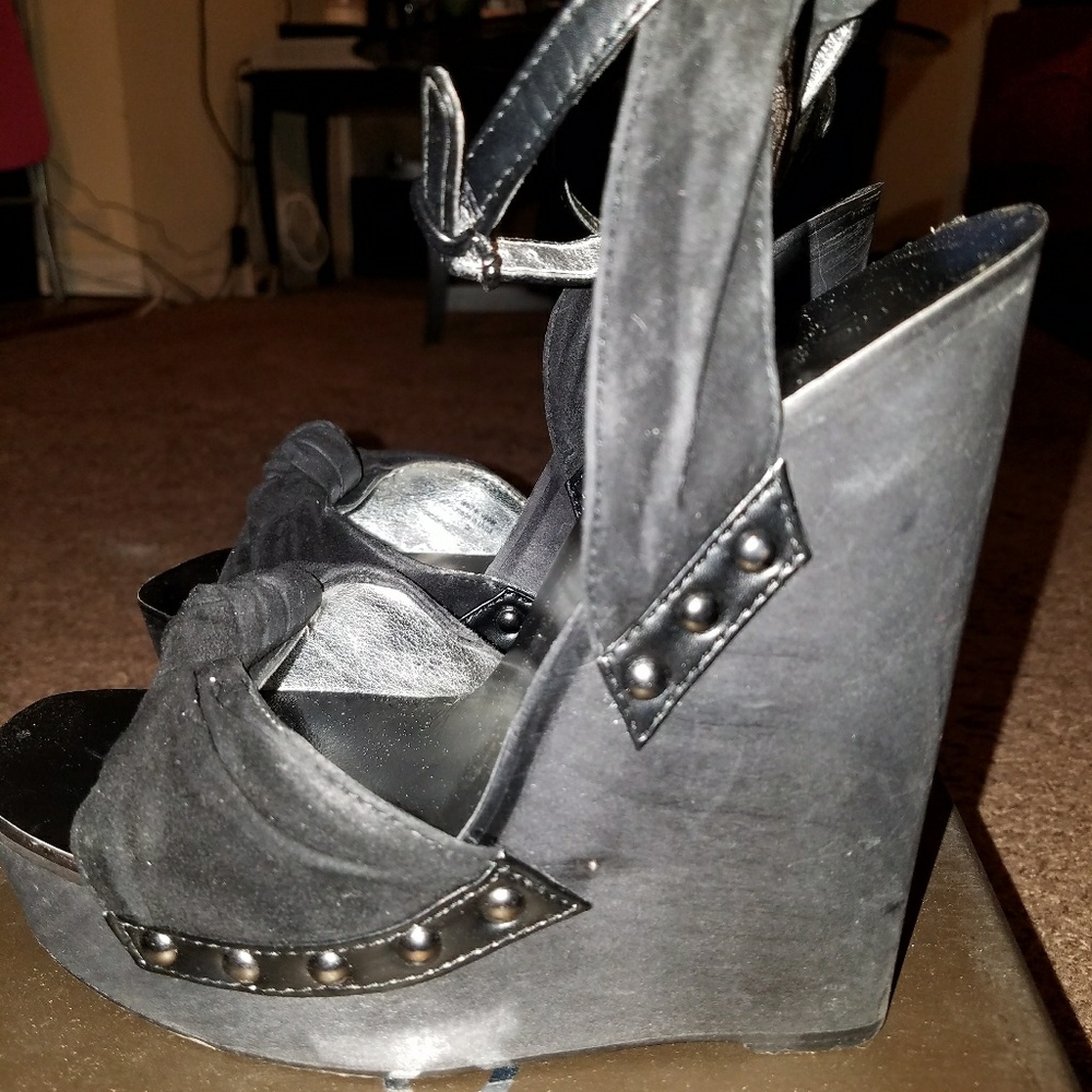 Bebe Wedges - image 2
