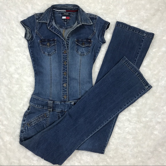 Tommy Hilfiger Vintage Tommy Hilfiger Jeans Denim Jumpsuit from Min's