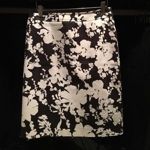 Halogen Black & White Pencil Skirt