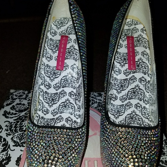 Rhinestone heels - Picture 3 of 4
