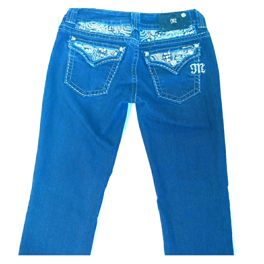 Dark washed Miss Me jeans