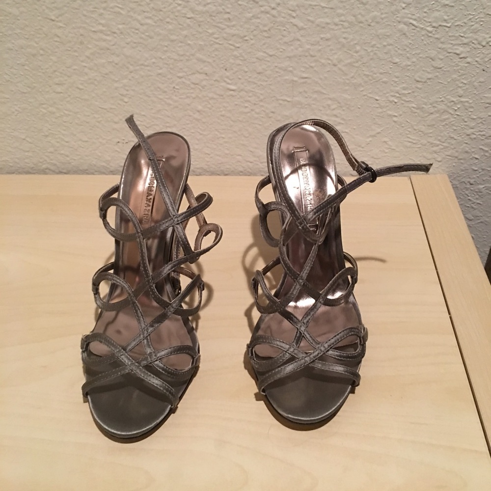 Brandy new lace up heels BCBG