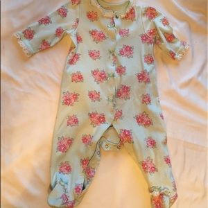 💋Sold💋Little me green floral one piece