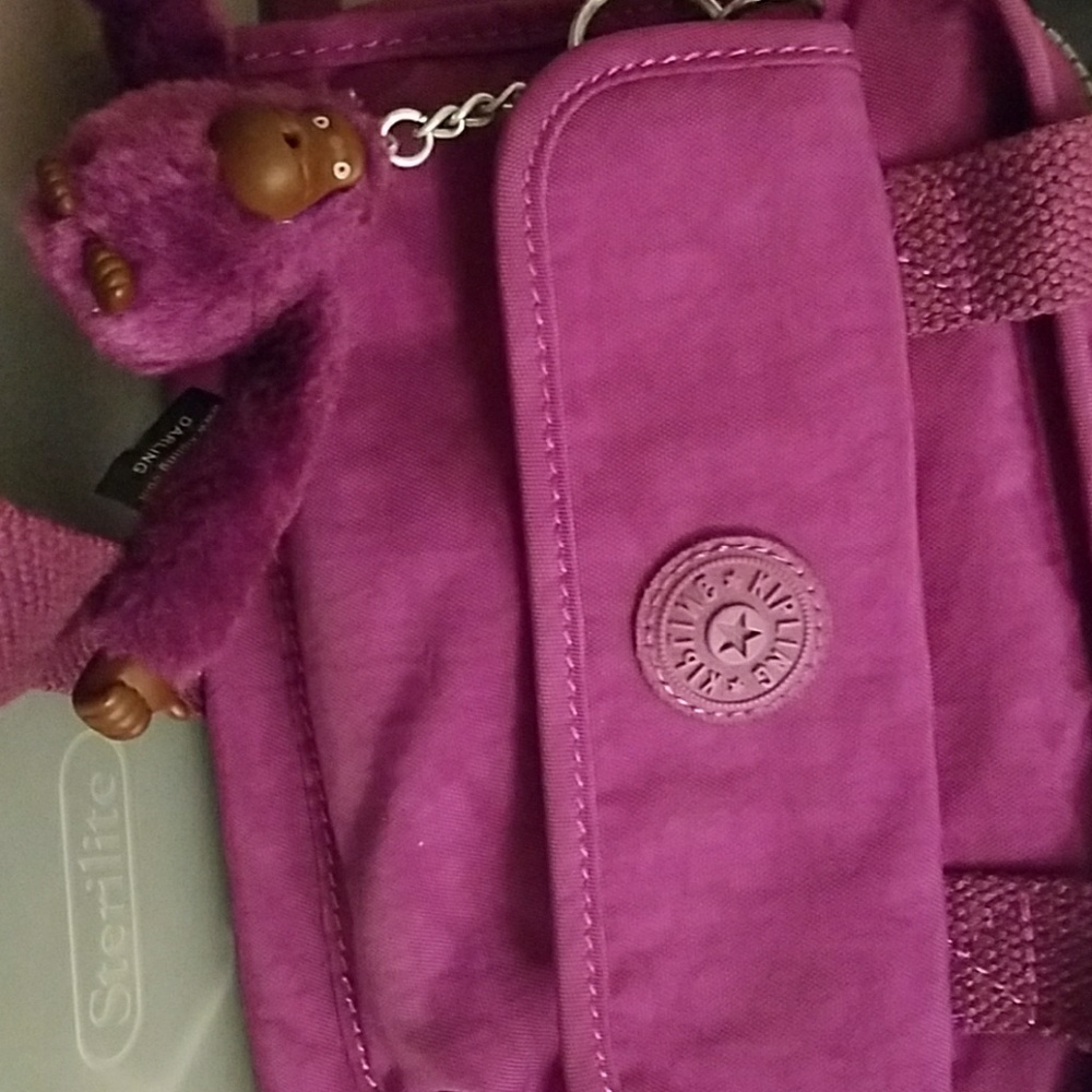 Small used kipling handbag