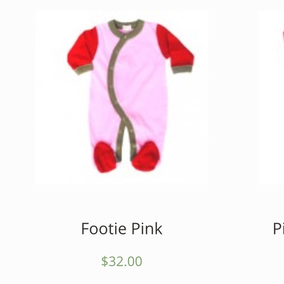 đź’‹Soldđź’‹Loralin Design Pink Footie - Picture 2 of 2