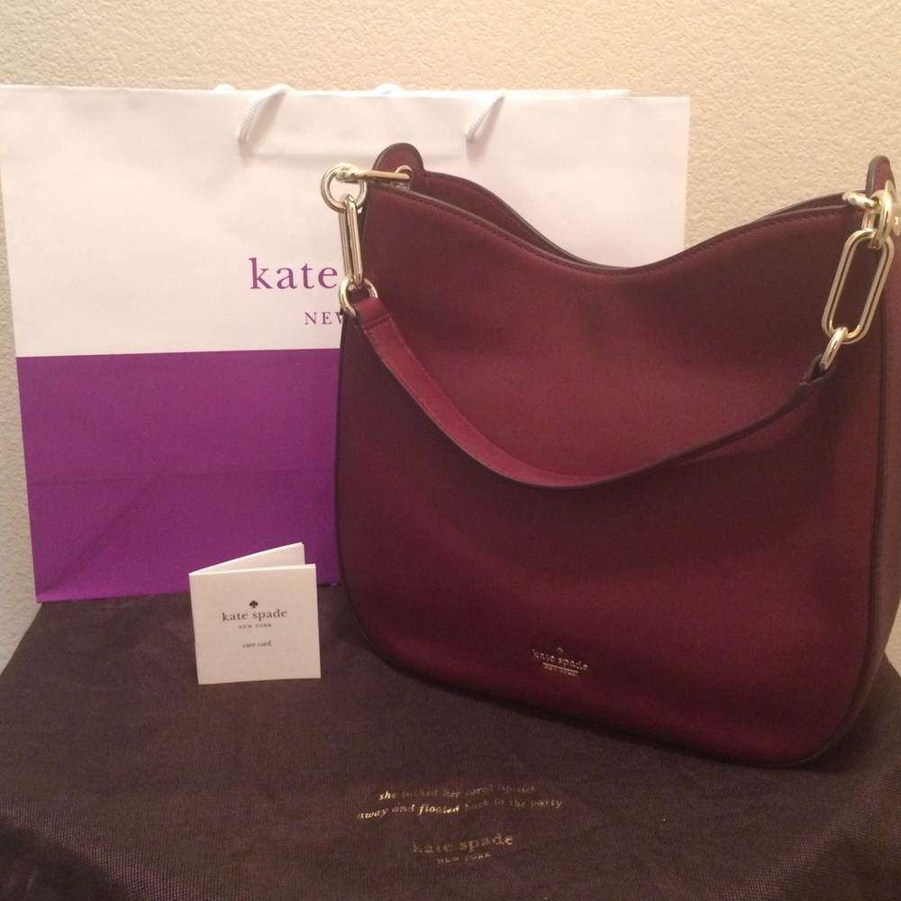 Kate Spade Robson Lane Sana Cherrywood Shoulder