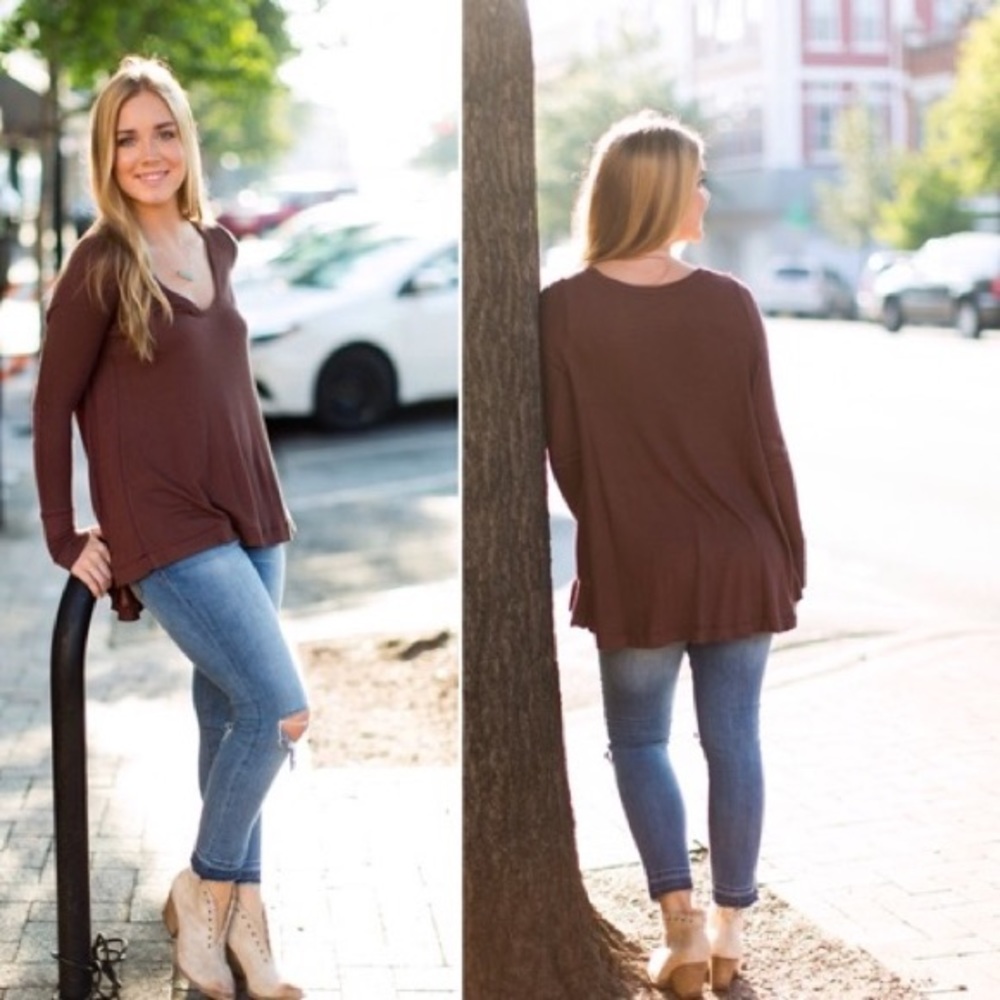 FREE PEOPLE MALIBU THERMAL TOP S