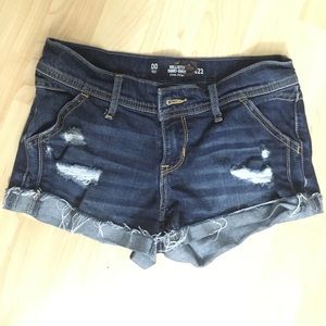 Hollister denim shorts