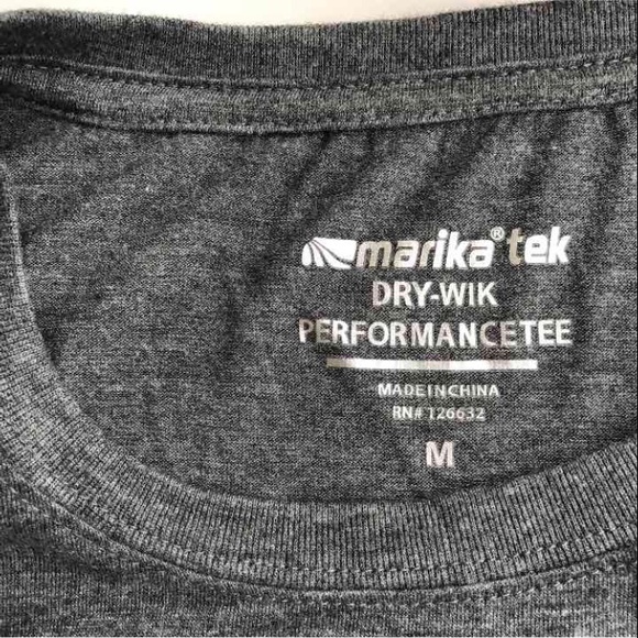 Marina tek dry-wik performance Tee Size Medium - Picture 2 of 4