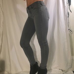 Frame Denim Le Skinny de Jeanne Grey Jean-Legging