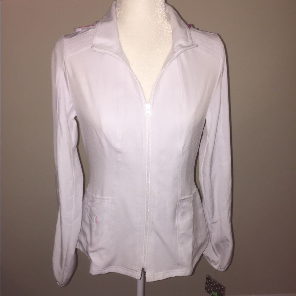 ❤️Heart & Soul Scrub Zip Jacket❤️