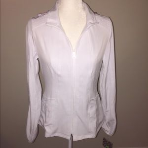 ❤️Heart & Soul Scrub Zip Jacket❤️