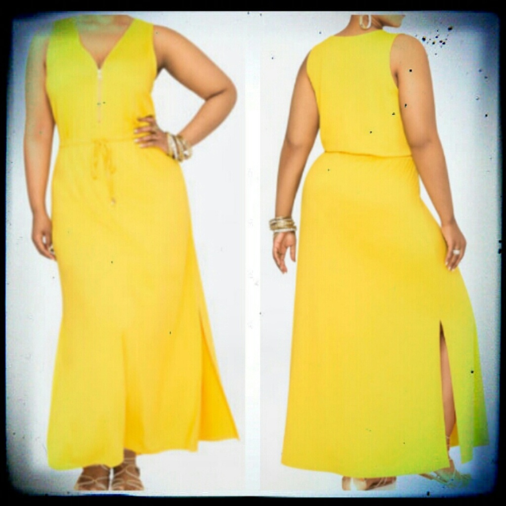 Yellow maxi