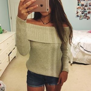 Off - Shoulder Sweater