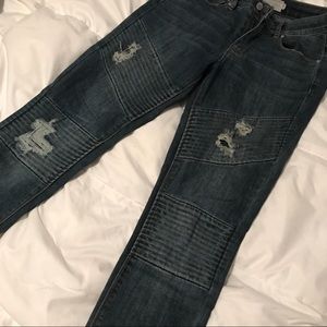 Kendall + Kylie Moto Jeans
