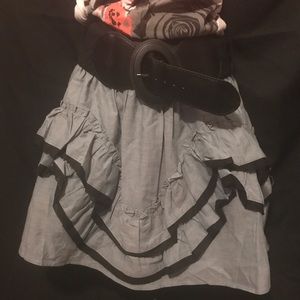 Rue21 skirt with ruffles