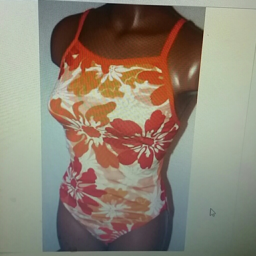 Speedo one piece swimsuit bathing suit performance