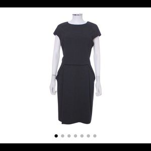 Lafayette 148 gray dress sz16