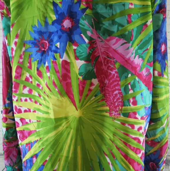 Rafaella Studio Multicolor Tropical Shirt - Picture 4 of 4