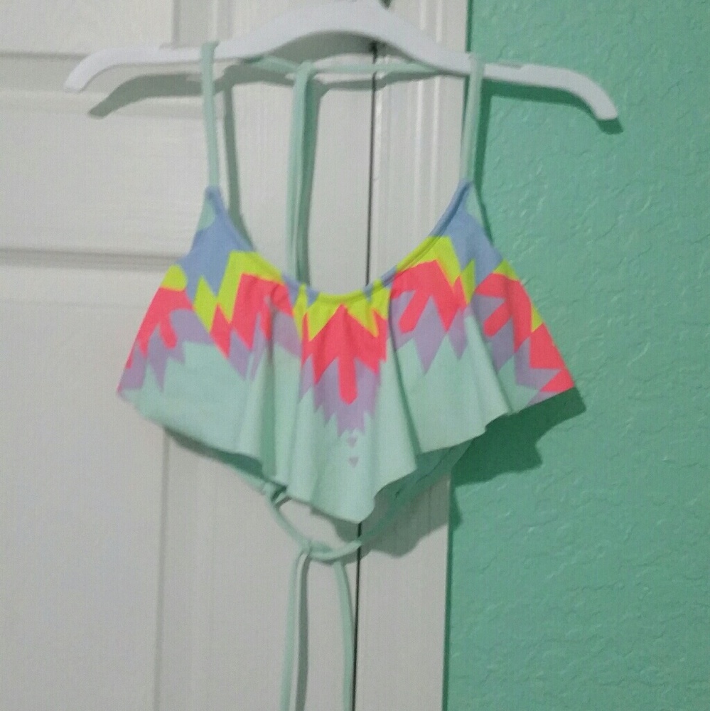 Multi color bikni top