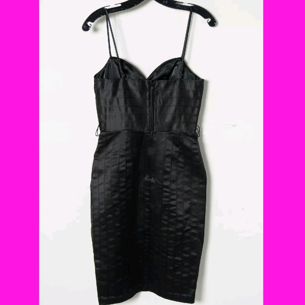 *New Betsey Johnson Sexy Lil Black Cocktail Dress* - Picture 2 of 4