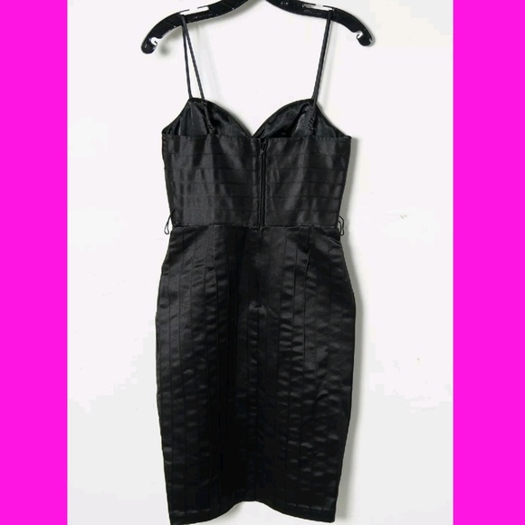 *New Betsey Johnson Sexy Lil Black Cocktail Dress* - Picture 2 of 4