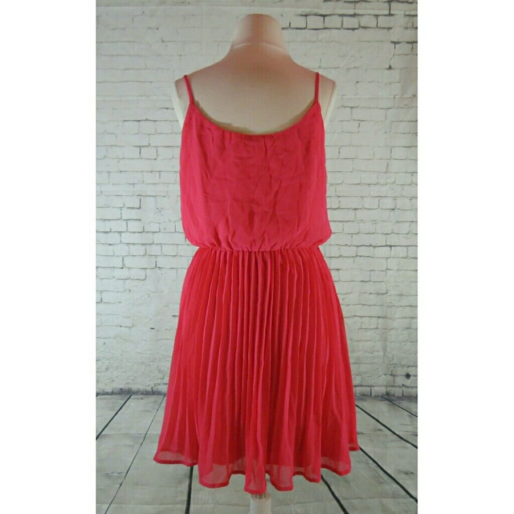 Pink Owl Apparel Pink Spaghetti Strap Dress - Picture 2 of 5