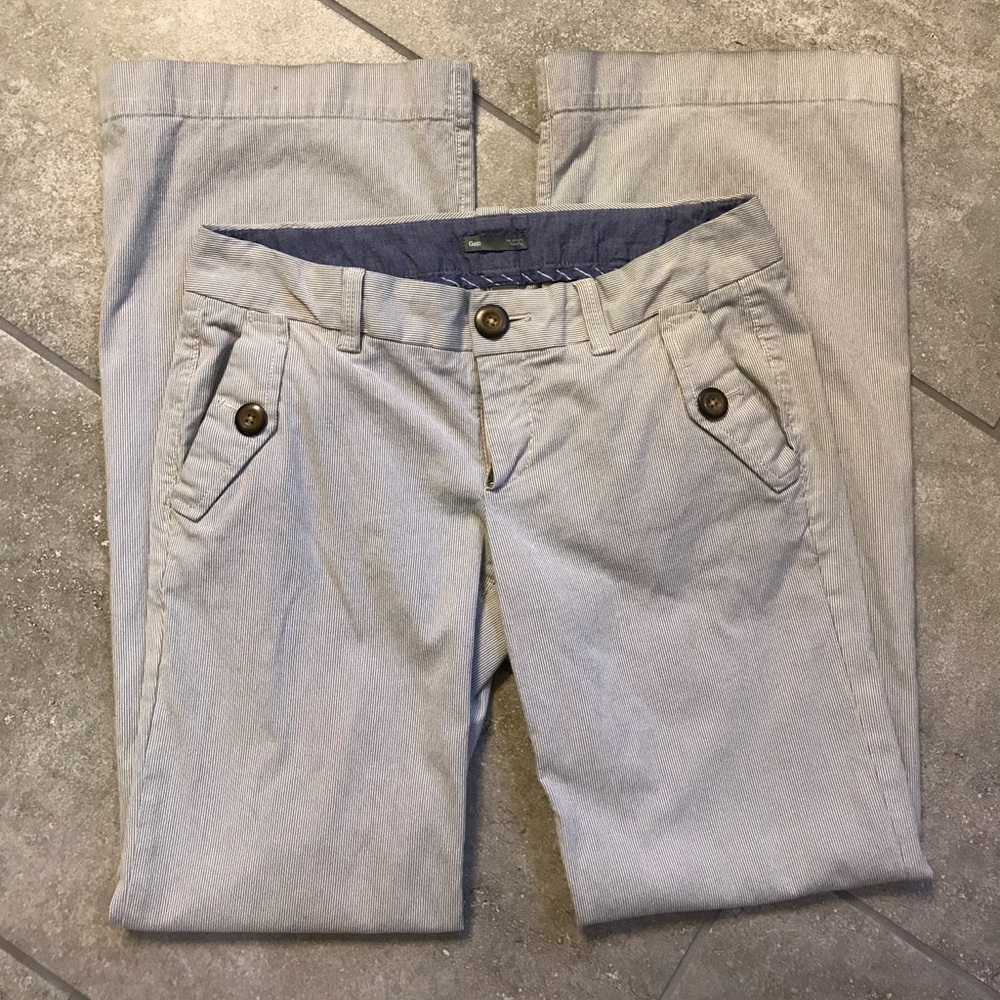 Gap trousers great pants for work, like seersucker