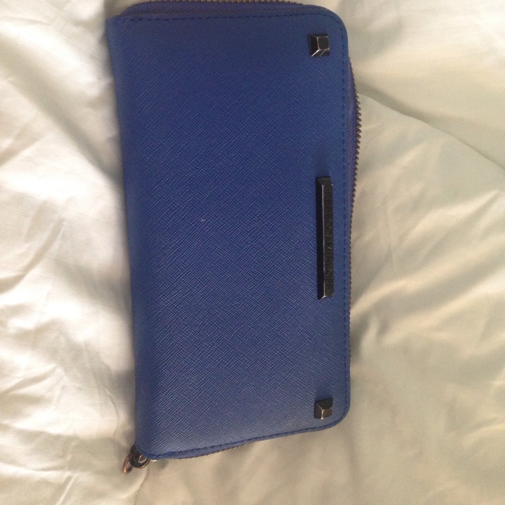 Rebecca minkoff blue wallet