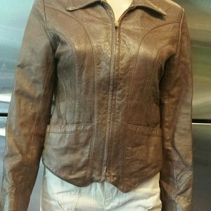 Howard's Leather Jacket size 8