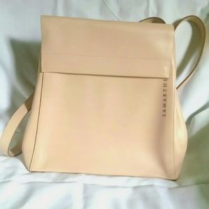 Lamarthe leather stylish backpack