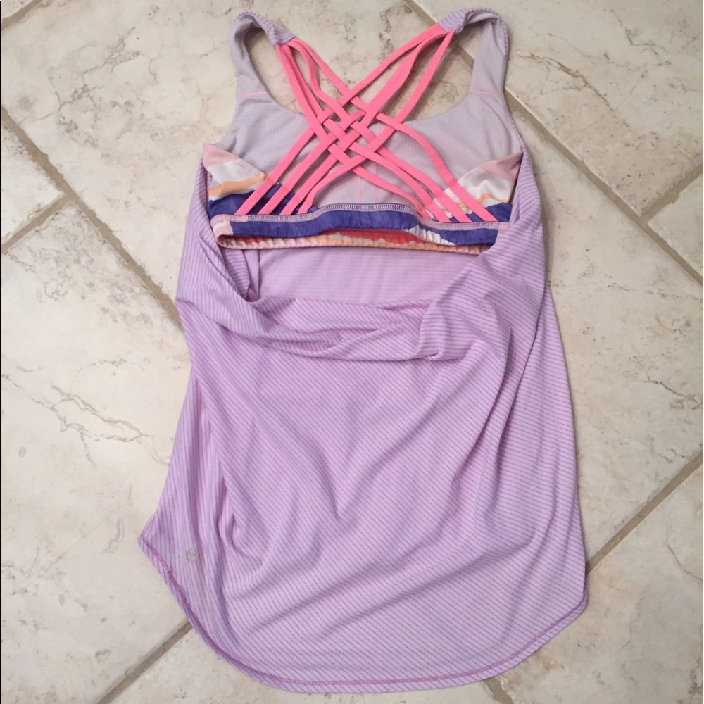 Lululemon Free To Be Wild Open Back Bra Tank 6