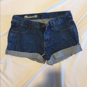 Women's Madewell denim shorts