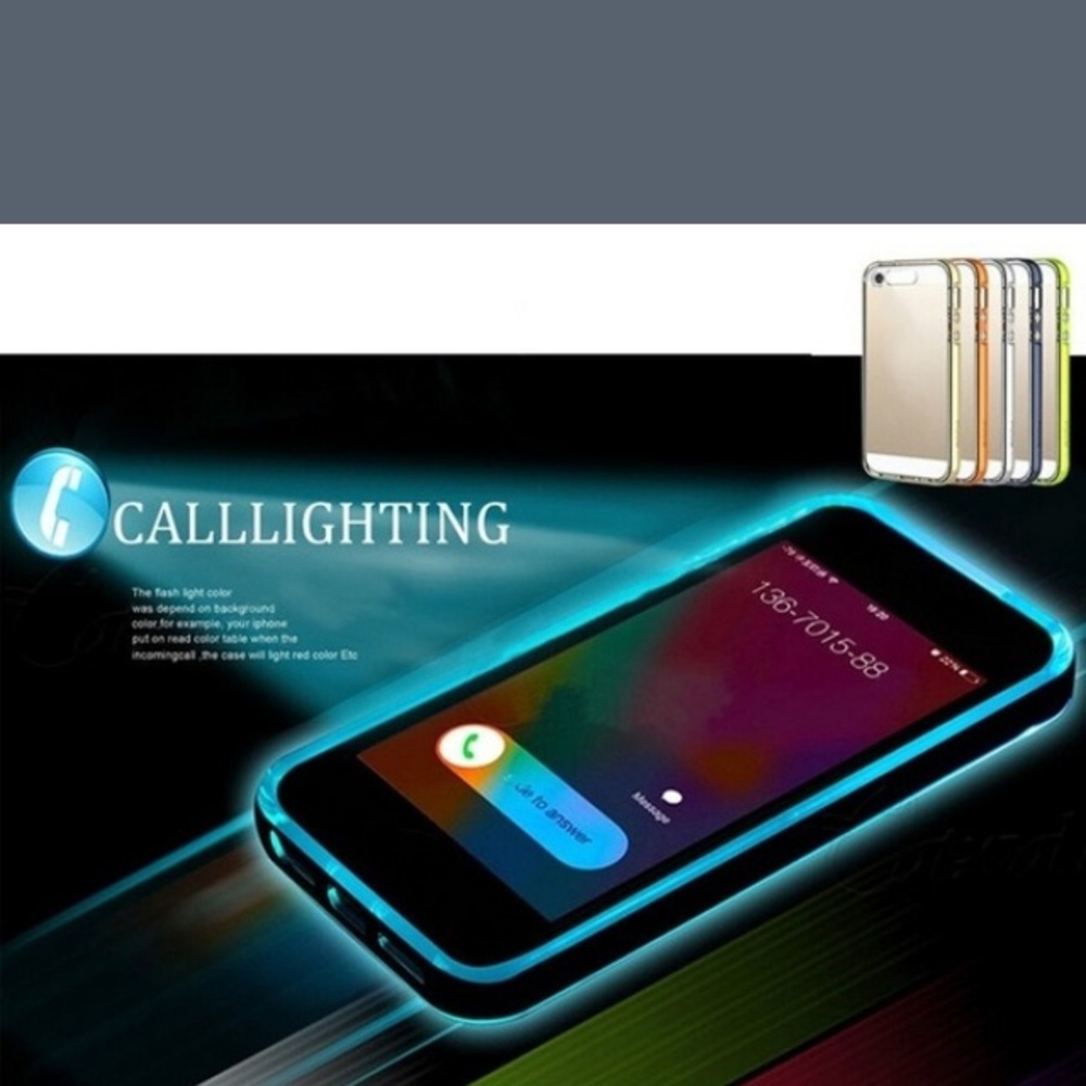 LED Flash Cover Call Phone Case