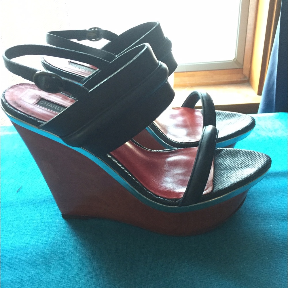 Charles jourdan wedges