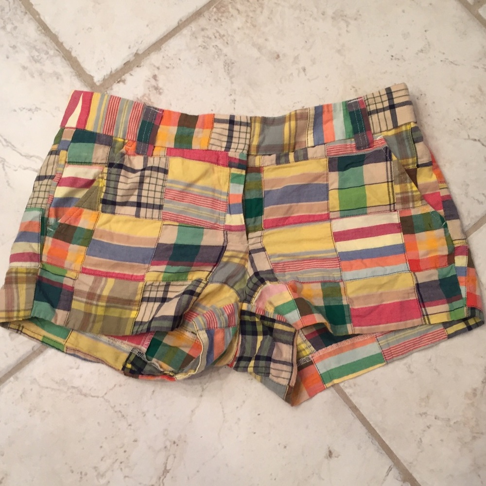 J.Crew Madras City Fit Shorts 4