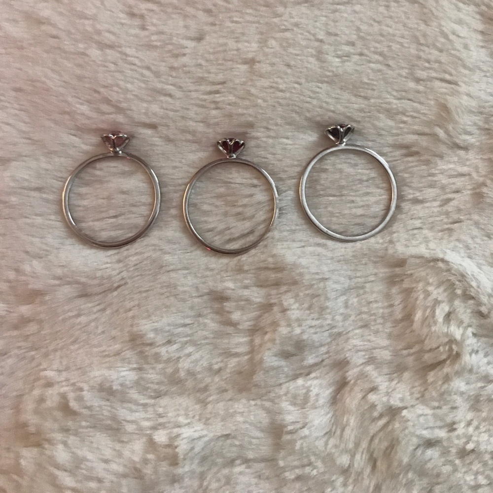 Swarovski Stackable Rings - Picture 2 of 3