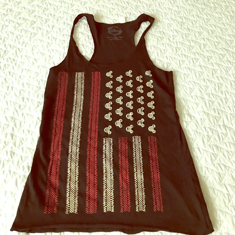 Disney American flag inspire tank size medium