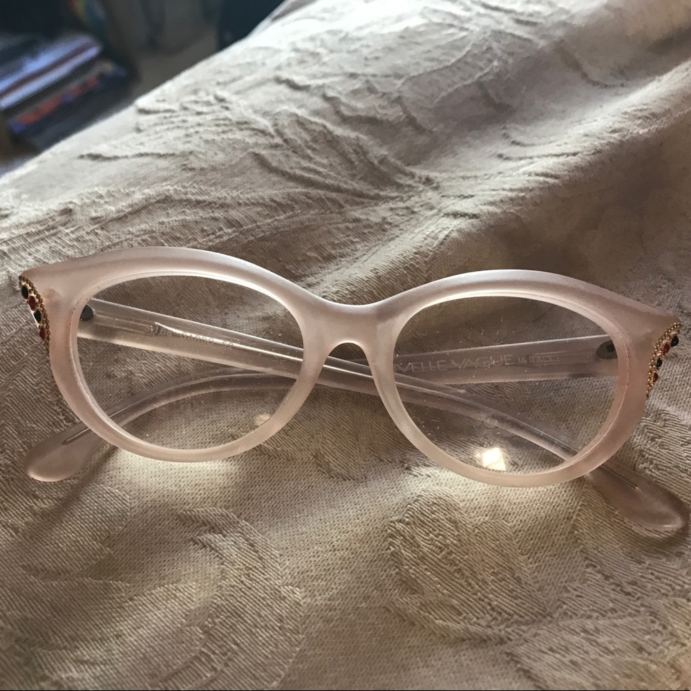 Rosie pink designer glasses