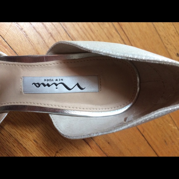 Nina iredescent heels 7.5 - Picture 3 of 7