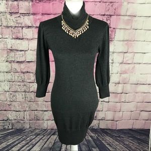 BodyCon Size L Stretch Sexy Cowl Neck Cotton Dress