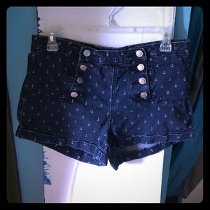 Rue 21 anchor shorts