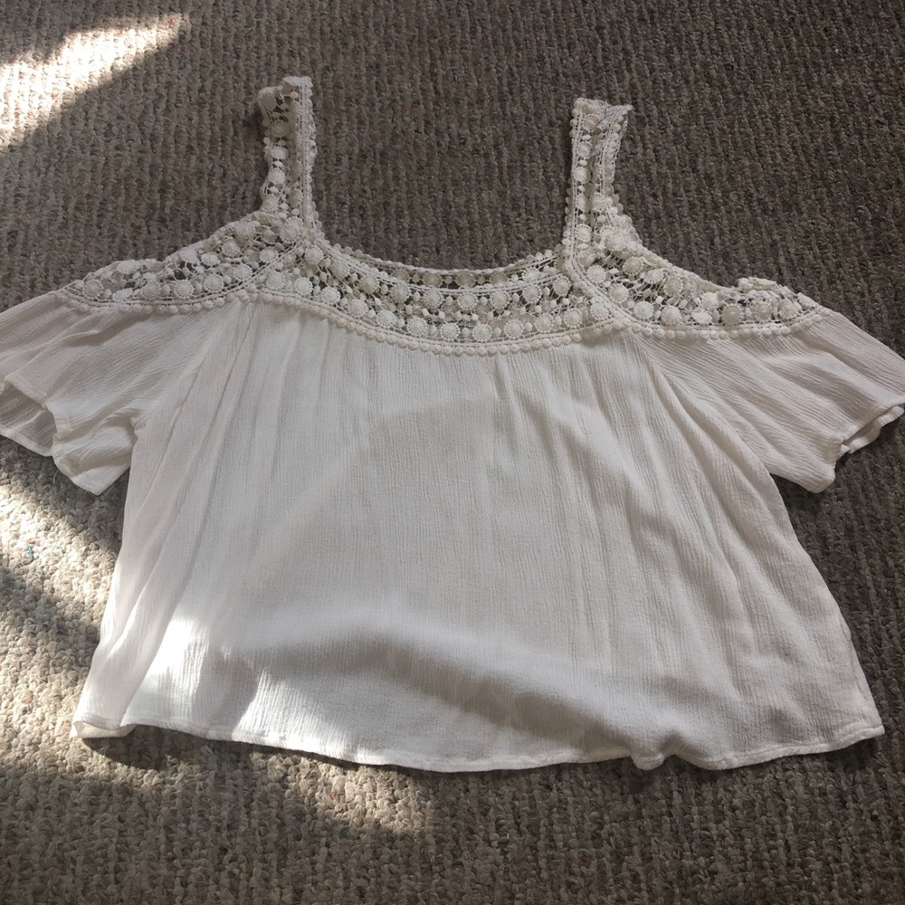 Boho angelic crop top