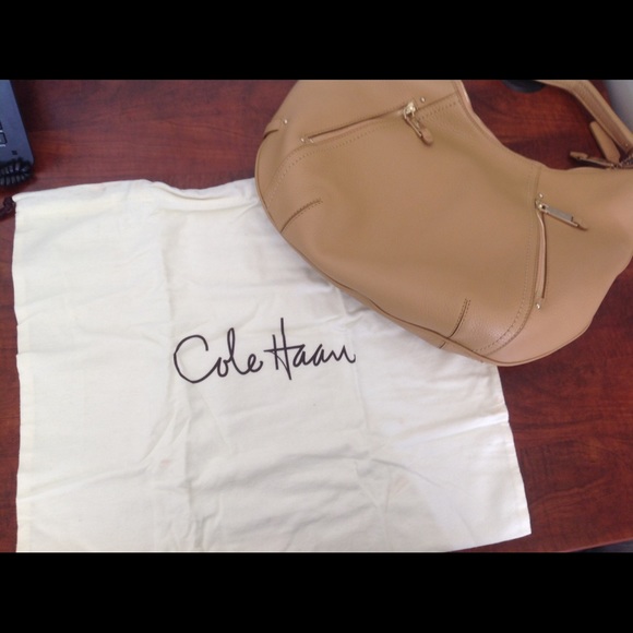 Cole Haan Leather zip hobo bag - Picture 4 of 6