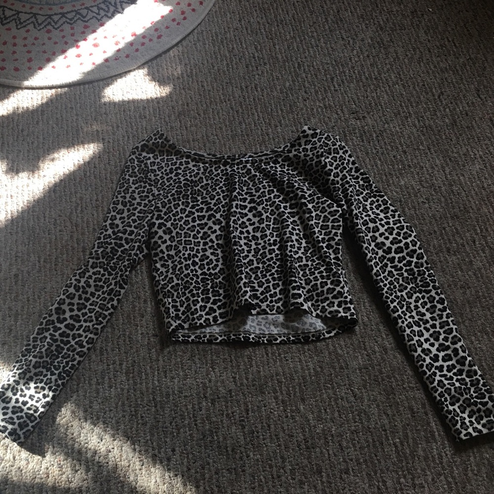 Fierce AF cheetah crop top