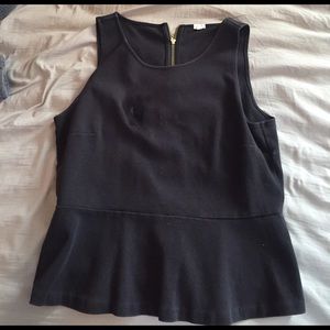 J. Crew peplum shirt