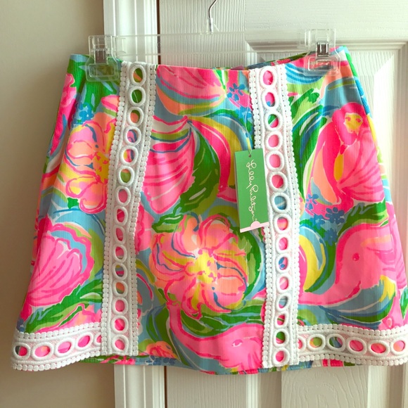 Lilly Pulitzer Dresses & Skirts - Lilly Pulitzer Pansy Skort